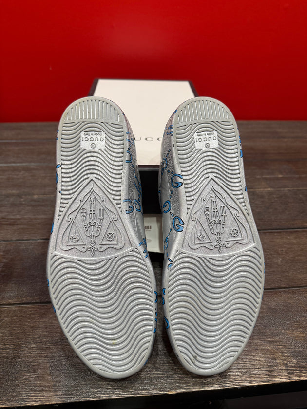 (USED) Gucci Ace Low GG Monogram - Sz 7