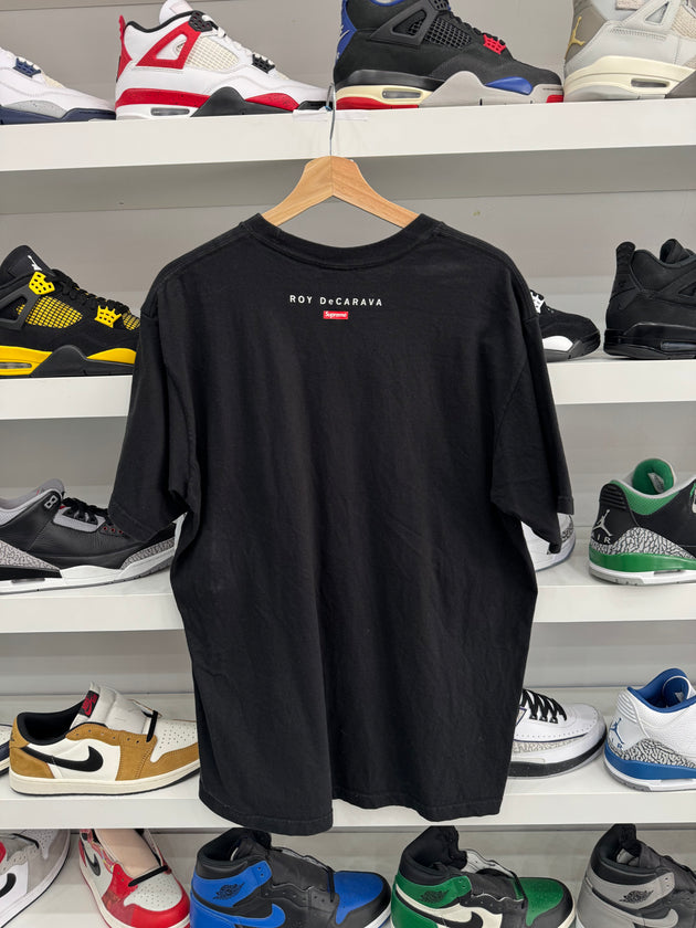(USED) Supreme Roy DeCarava Mississippi Tee Black