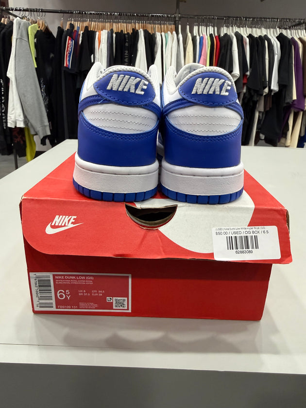 (USED) Nike Dunk Low Racer Blue (GS) - Sz 5