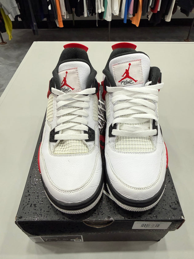 (USED) Jordan 4 Retro Red Cement (GS) - Sz 7
