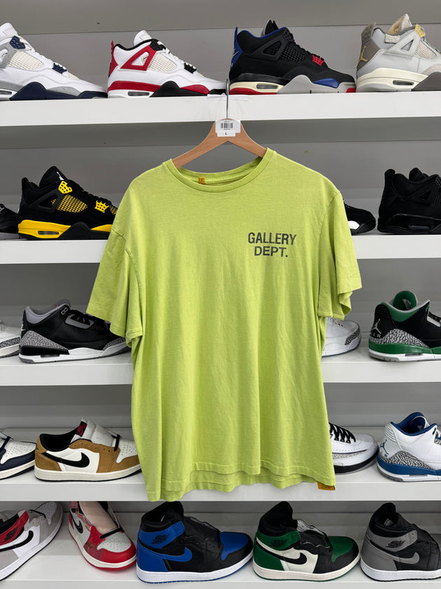 (USED) Gallery Dept Hollywood Tee Lime