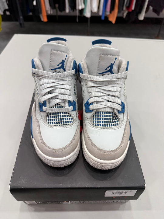 (USED) Jordan 4 Retro Military Blue (2024) (GS) - Sz 3.5