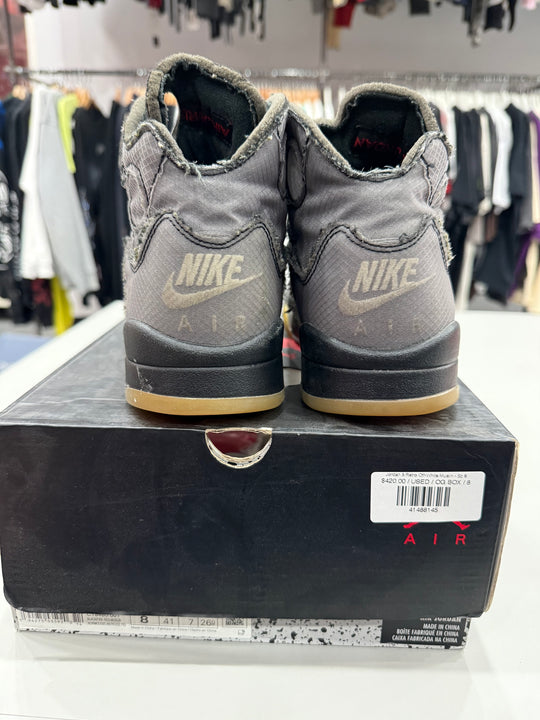 (USED) Jordan 5 Retro Off-White Muslin - Sz 8