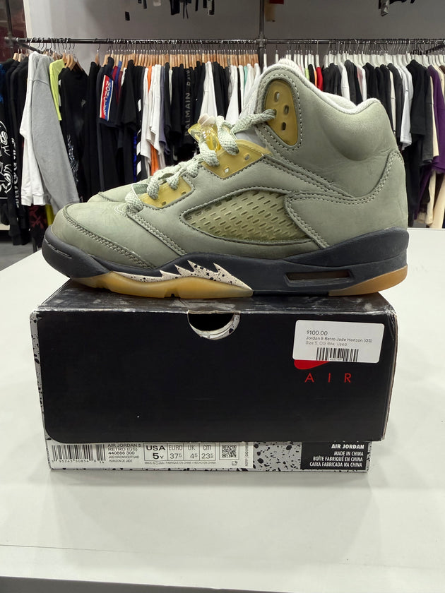 (USED) Jordan 5 Retro Jade Horizon (GS) - Sz 5