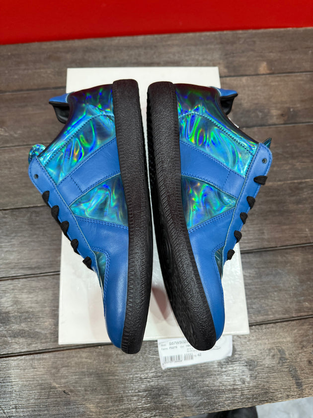 (USED) Maison Margiela Gats Blue Iridescent - Sz 9