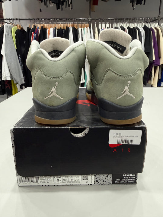 (USED) Jordan 5 Retro Jade Horizon (GS) - Sz 5
