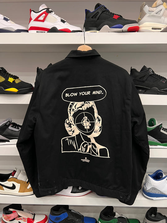 (USED) Supreme UNDERCOVER/Public Enemy Work Jacket Black