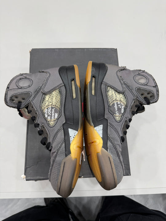 (USED) Jordan 5 Retro Off-White Muslin - Sz 8