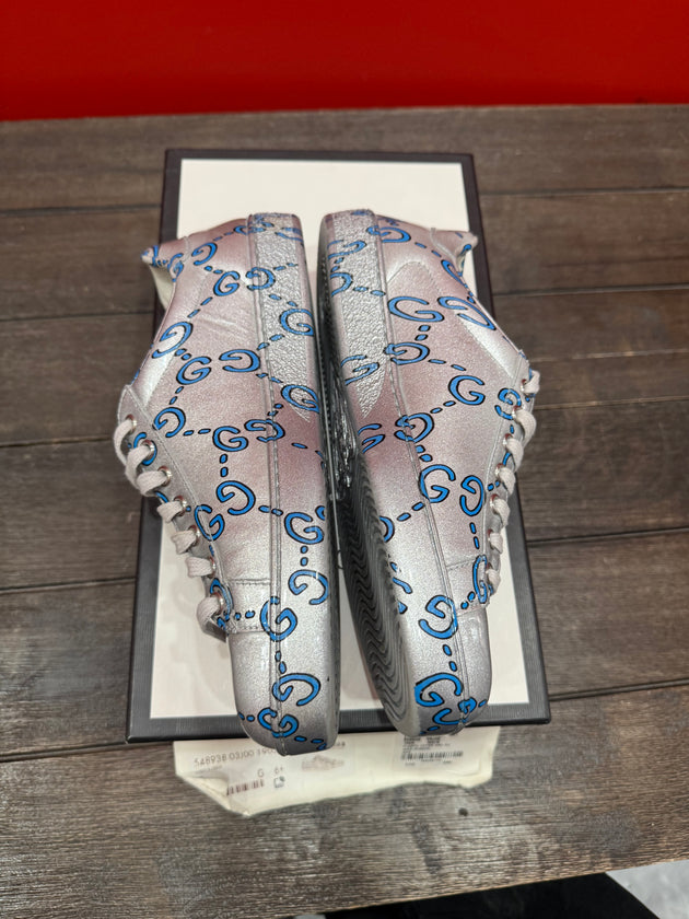 (USED) Gucci Ace Low GG Monogram - Sz 7