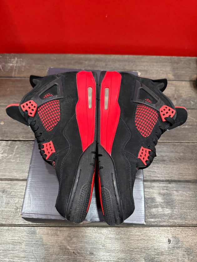 (USED) Jordan 4 Retro Red Thunder - Sz 11