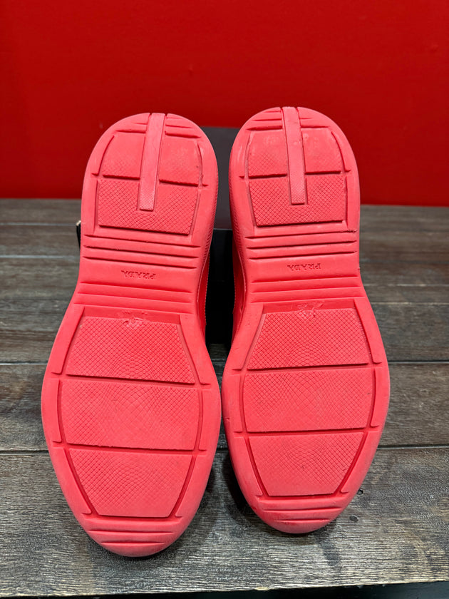 (USED) Prada America's Cup Soft Rubber Red - Sz 12