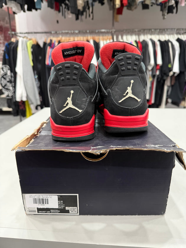 (USED) Jordan 4 Retro Red Thunder - Sz 8.5