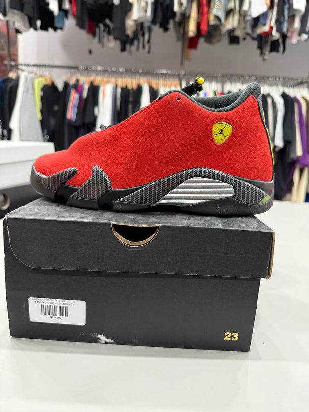 (USED) Jordan 14 Retro Ferrari (2025) (GS) - Sz 6.5