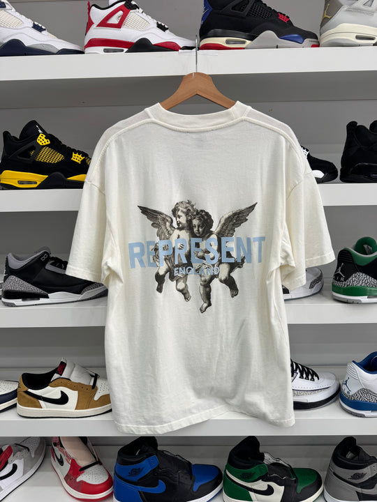 (USED) Represent Heren Legacy Cherubs T-Shirt