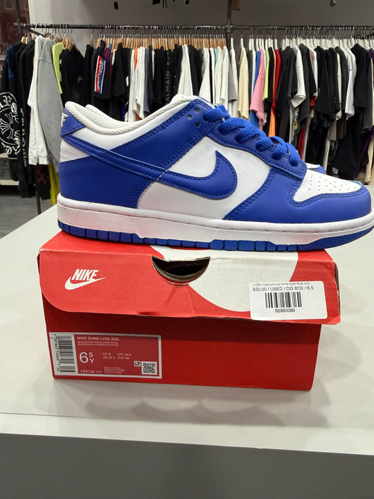 (USED) Nike Dunk Low Racer Blue (GS) - Sz 5