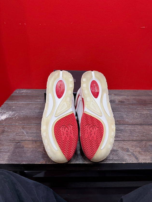 (USED) AMIRI MA-1 White Red - Sz 15