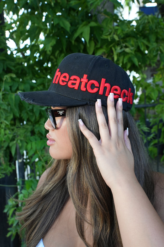 Aged Bootlegged 6 Pannel Trucker Black