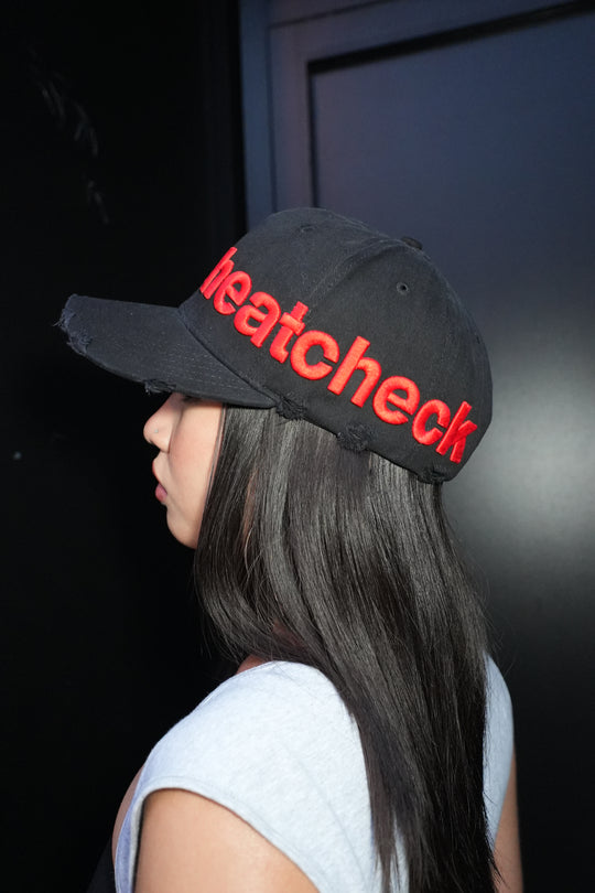 Aged Bootlegged 6 Pannel Trucker Black