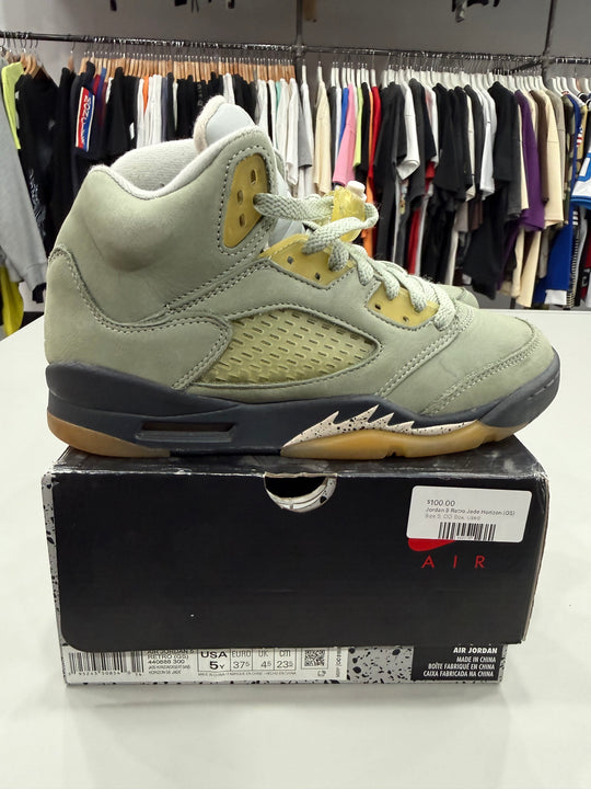 (USED) Jordan 5 Retro Jade Horizon (GS) - Sz 5