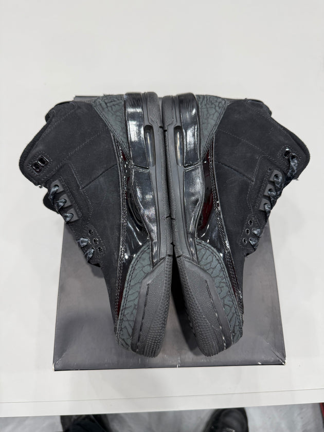 (USED) Jordan 3 Retro Black Cat (2025) (GS) - Sz 6