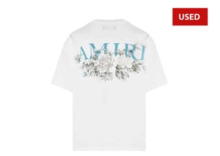 (USED) AMIRI Floral Logo T-Shirt