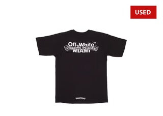 (USED) OFF-WHITE x Chrome Hearts Miami Tee