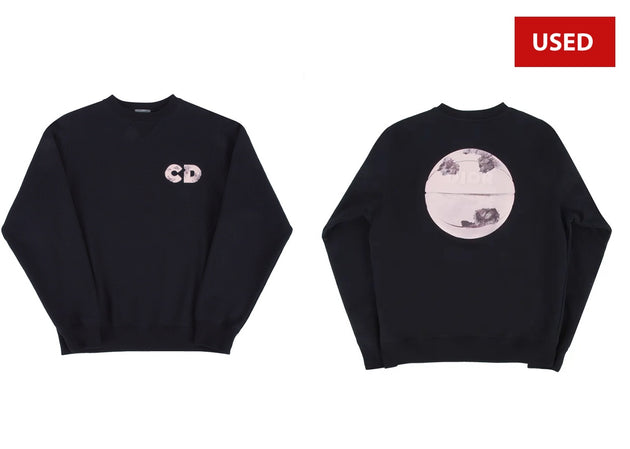 (USED) Dior Arsham Basketball Crewneck T-Shirt 'Black'