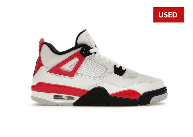 (USED) Jordan 4 Retro Red Cement (GS) - Sz 7