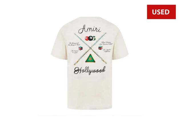 (USED) AMIRI Pool T-Shirt Beige