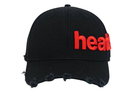 Aged Bootlegged 6 Pannel Trucker Black