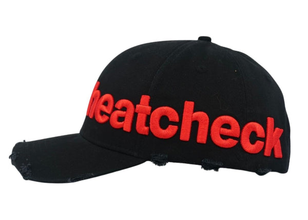 Aged Bootlegged 6 Pannel Trucker Black